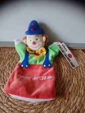 Doudou marionnette clown