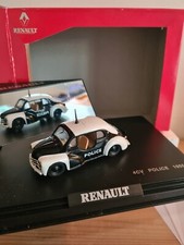 Renault 4 CV Police Pie Paris 1955 no Presse No Dinky Toys Norev Solido CIJ JRD