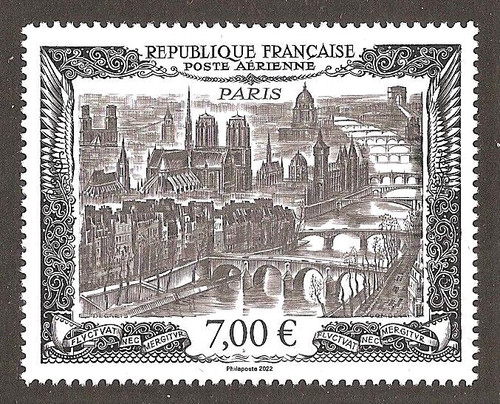 2022 timbre affiche vue - 2022,
