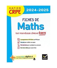 Hatier CRPE - Fiches de Maths