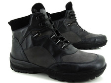 Helvesko Bottes D'Hiver Pour Hommes En Cuir Taille 43 NEU