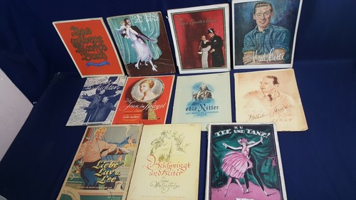 Lot german music book - 11,