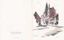 Carte double 11X15cm  HAGUENAU