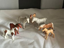PLAYMOBIL lot ânes poneys