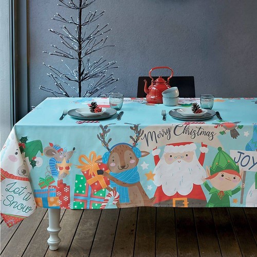 Nappe noël rectangulaire - de,