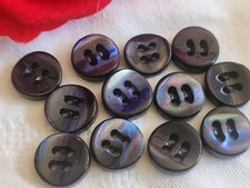 Lot 12 boutons anciens en