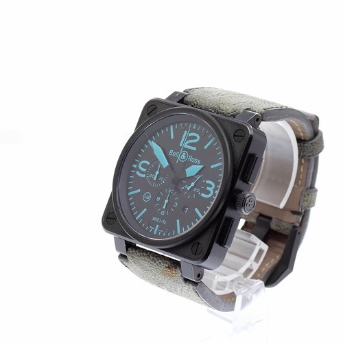 Bell ross br01 94 sblue - bell, &