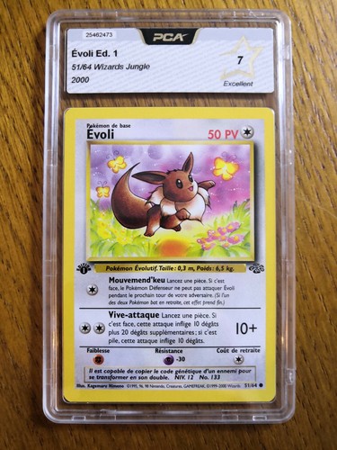 Carte pokémon evoli 1ère - carte,