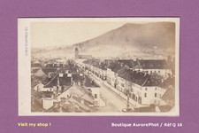 CDV LORRAINE, SAINT-DIÉ-DES-VOSGES, VUE PANORAMIQUE DE LA COMMUNE VERS 1870 -Q16