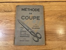 METHODE DE COUPE par le dessin et la geometrie ..M.VILLEDIEU.