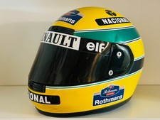 Casque F1 Ayrton Senna Williams Renault Echelle 1 Replica Real Scale