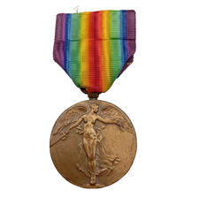 B14/10/25 (REF29822) Médaille militaire interalliée guerre 1914 1918 ww1 MEDAL