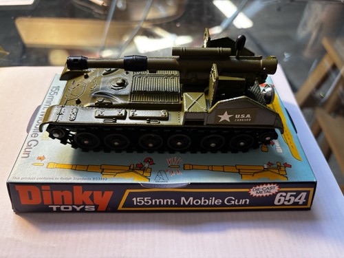 Dinky toys 654 155mm - 155mm, mobile