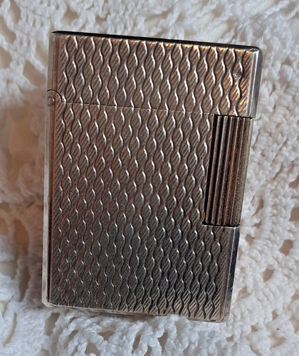 Vintage briquet dupont argente - briquet,