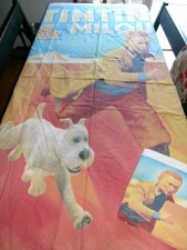 Parure de lit Tintin film Belltex 2011 housse couette 140 x 200+ taie 1 personne