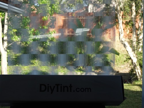 Warped glass window - , decorative