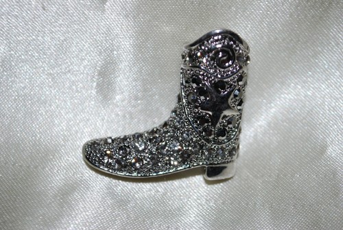 Silver crystal cowgirl - silver,