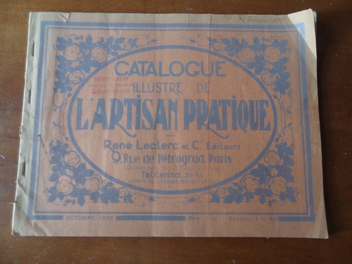 Ancien livre catalogue - livre,