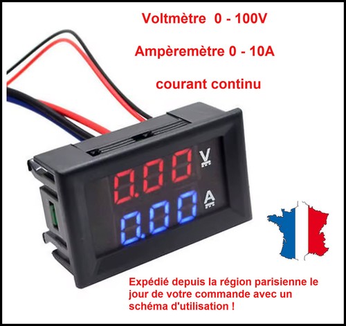 Mini voltmètre ampèremètre - mini,