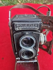 BI OBJECTIF ROLLEIFLEX AVEC ZEISS TESSAR 75MM 3.5 ET HEIDOSMAT 75MM 2.8
