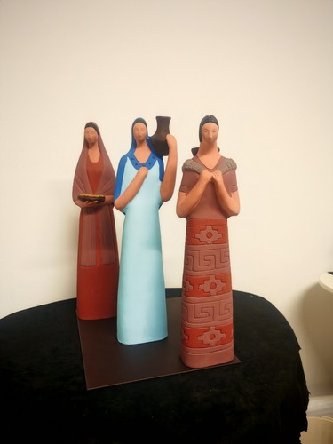 Three mexican terracotta - mexican,