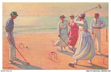 ARQP15-0980-ILLUSTRATEUR - le jeu de Croquet - Croquet - L. Tanquerey