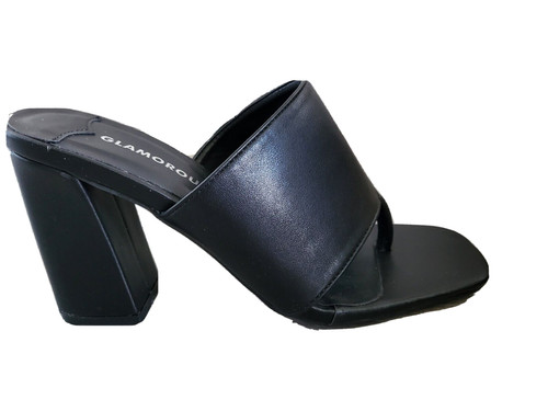 Glamorous mules tong noires - mules,