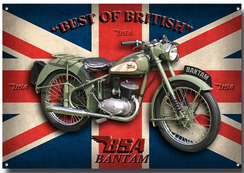 Taille bsa bantam moto - taille,