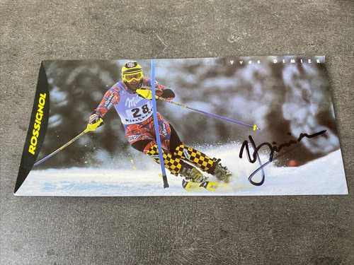 Ancien autographe yves - yves, dimier