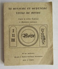 Le Sixième et septième livre de Moïse -D'après les Manuscrits ésotériques