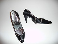 Delman Vintage Evening Black