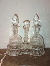 Serviteur huile et vinaigre en
