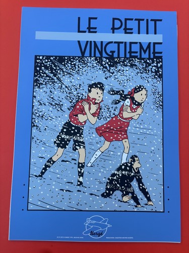 Herge serigraphie tintin jo - herge,