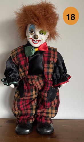 Pantin clown automate non - clown,