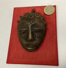 Masque Africain En Bronze