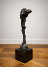 Sculpture bronze patiné - sculpture, en