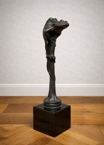 Sculpture bronze patiné - sculpture,