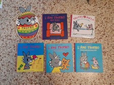 LOT DE 7 LIVRES L'ANE TROTRO -