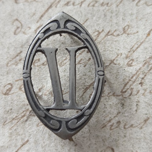 Monogramme lettre métal - lettre,
