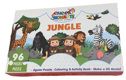Cheeky monkeys jungle piece - cheeky,