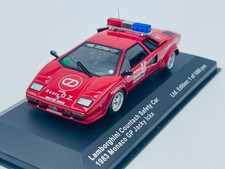 PALMA43 40005 LAMBORGHINI Countach Safety Car 1983 GP Monaco Ickx  1.43