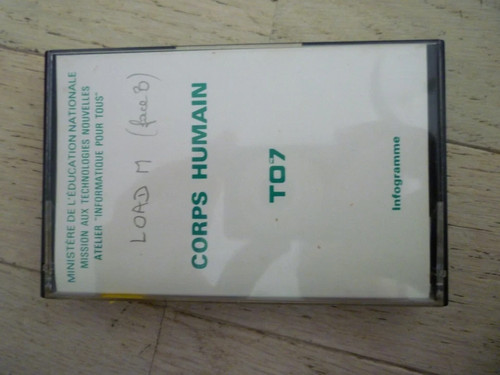 Thomson to7 corps humain - k7,