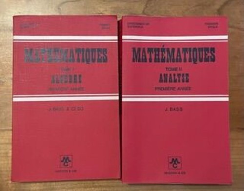 Mathemathiques tome 1 - mathemathiques.,