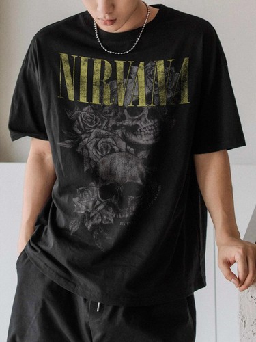 Shirt oversize nirvana - t-shirt,