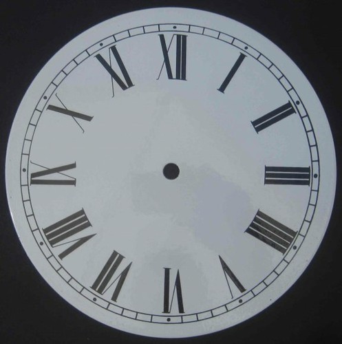 Cadran plat horloge - plat, d'horloge