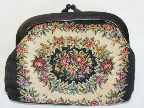 01g12 ancien sac main de - sac,