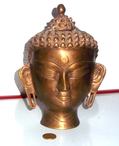 Statue bronze laiton - en,
