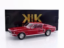 KK SCALE MODELS 1/18 - FORD MUSTANG GT FASTBACK - 1968 181392R