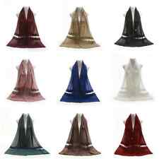 élégant femmes écharpe avec dentelle florale et toile étole châle couvre