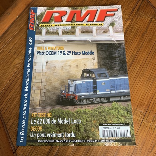 Revue rmf rail n 449 - n°449, pont
